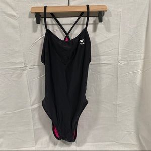 TY Swim - Racerback Reversible One Piece Swimsuit